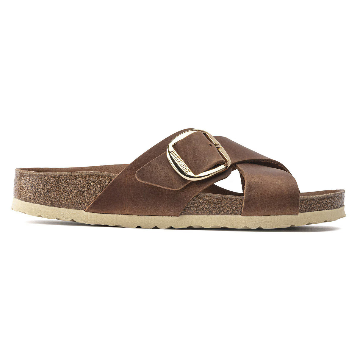 Siena Big Buckle Natural Leather Oiled