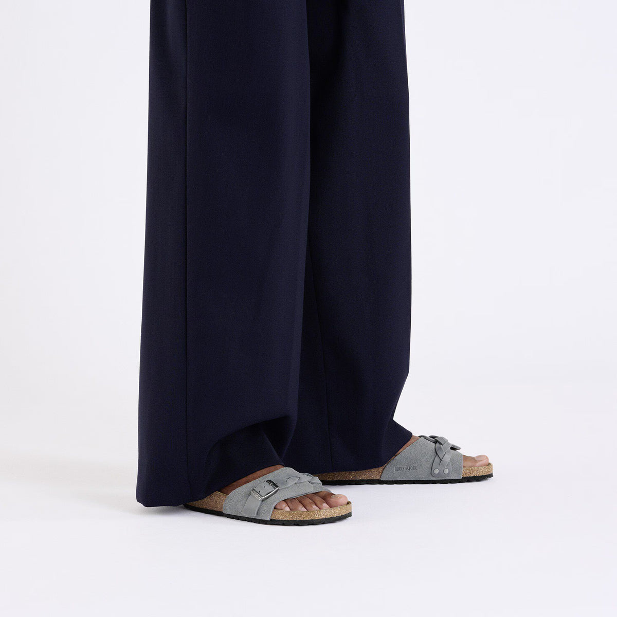 Oita Braided Suede Leather