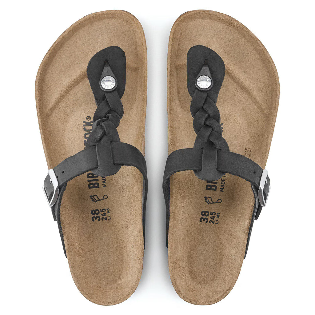 Gizeh Braided Natural Leather Oiled