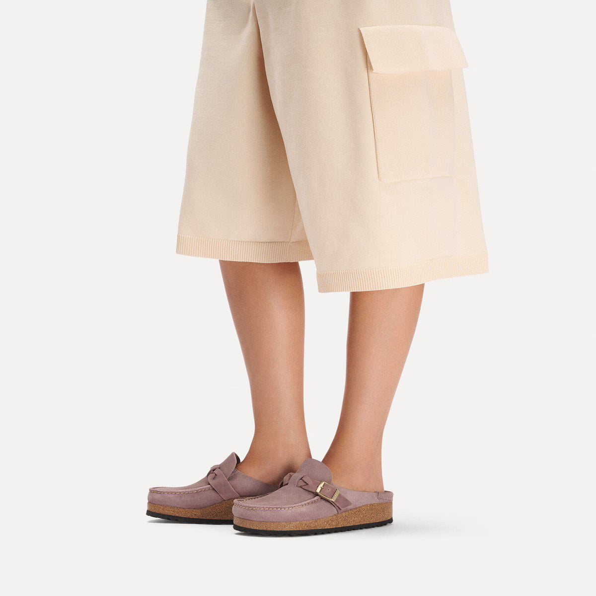 Buckley Braided Suede Leather
