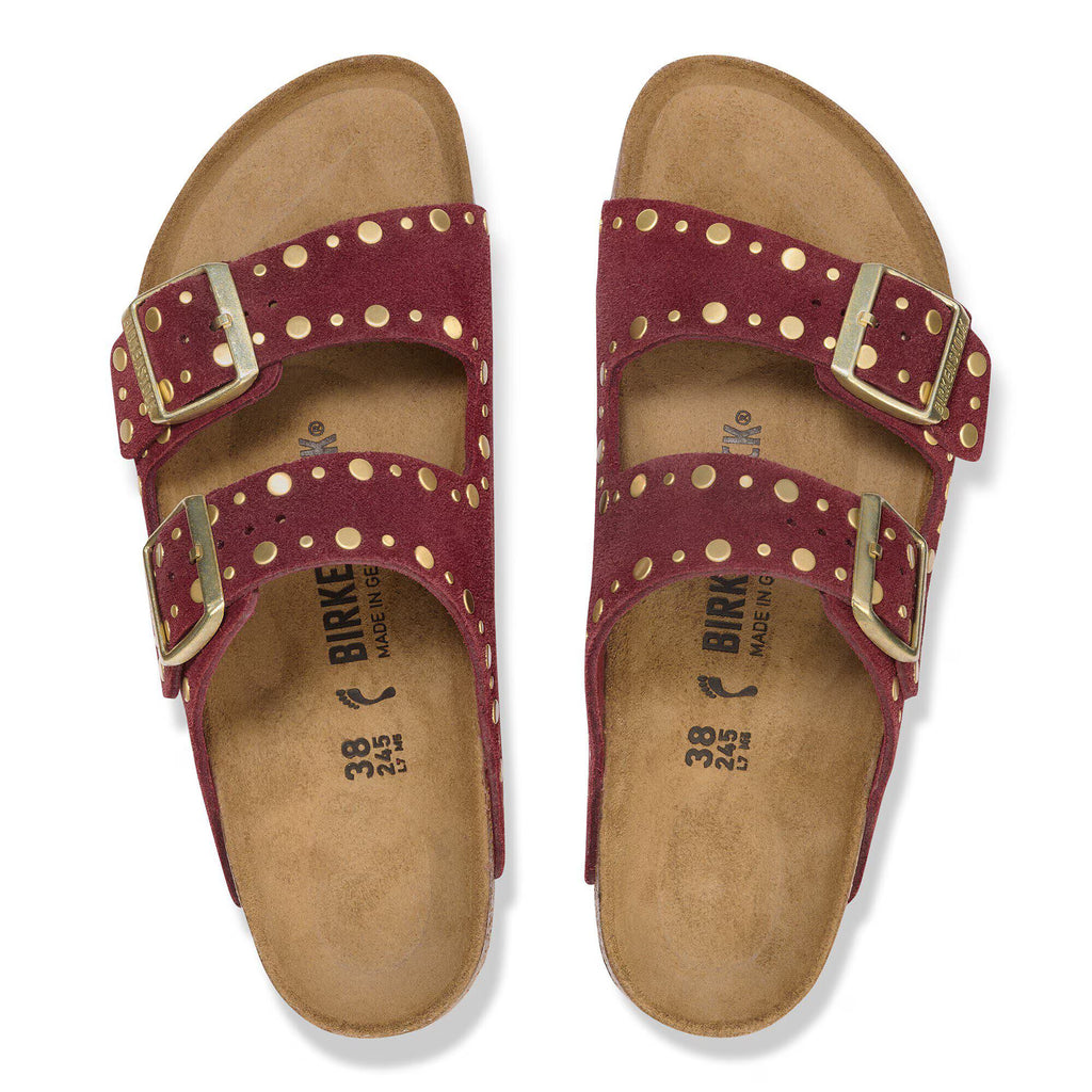 Arizona Rivet Suede Leather
