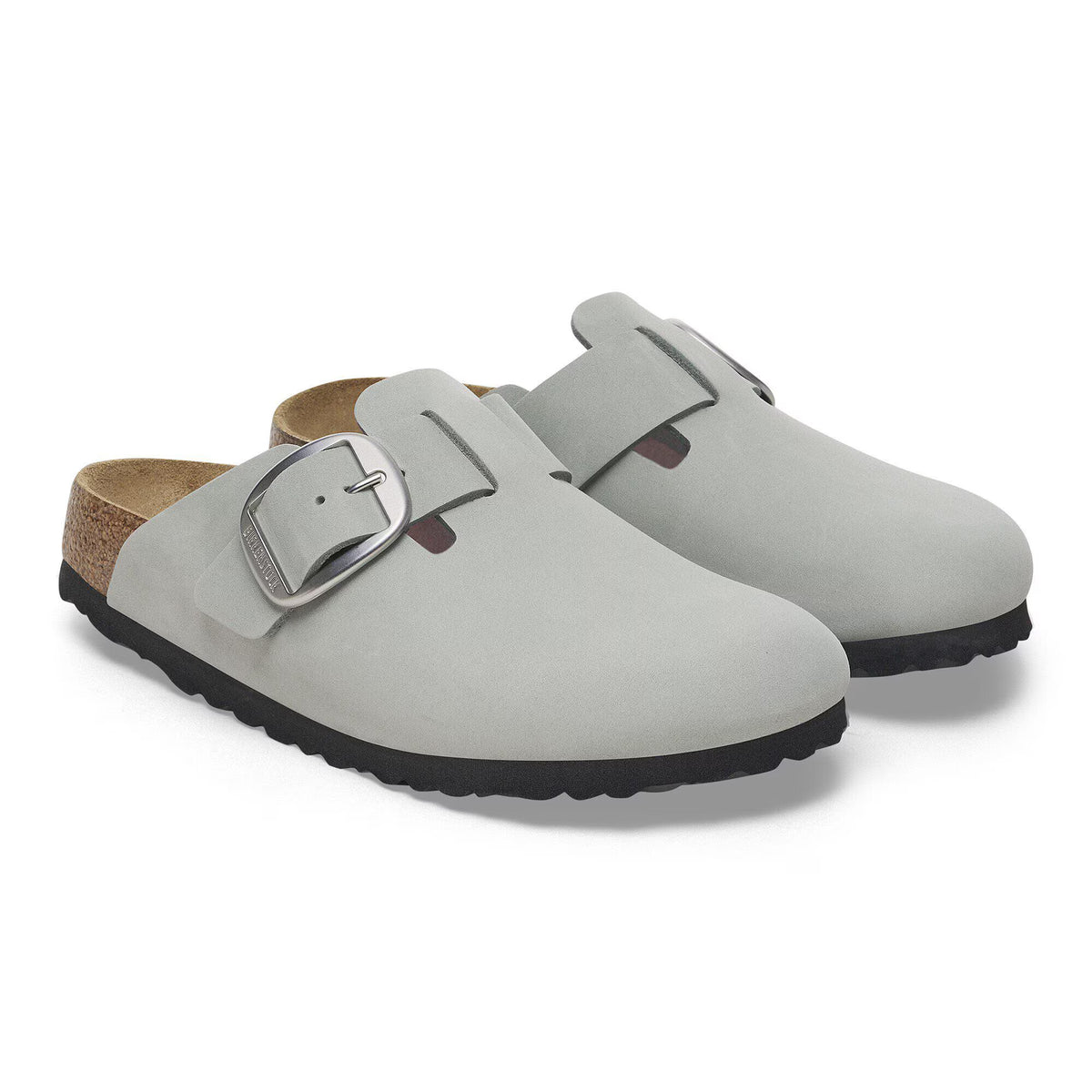 Boston Big Buckle Nubuk Leather