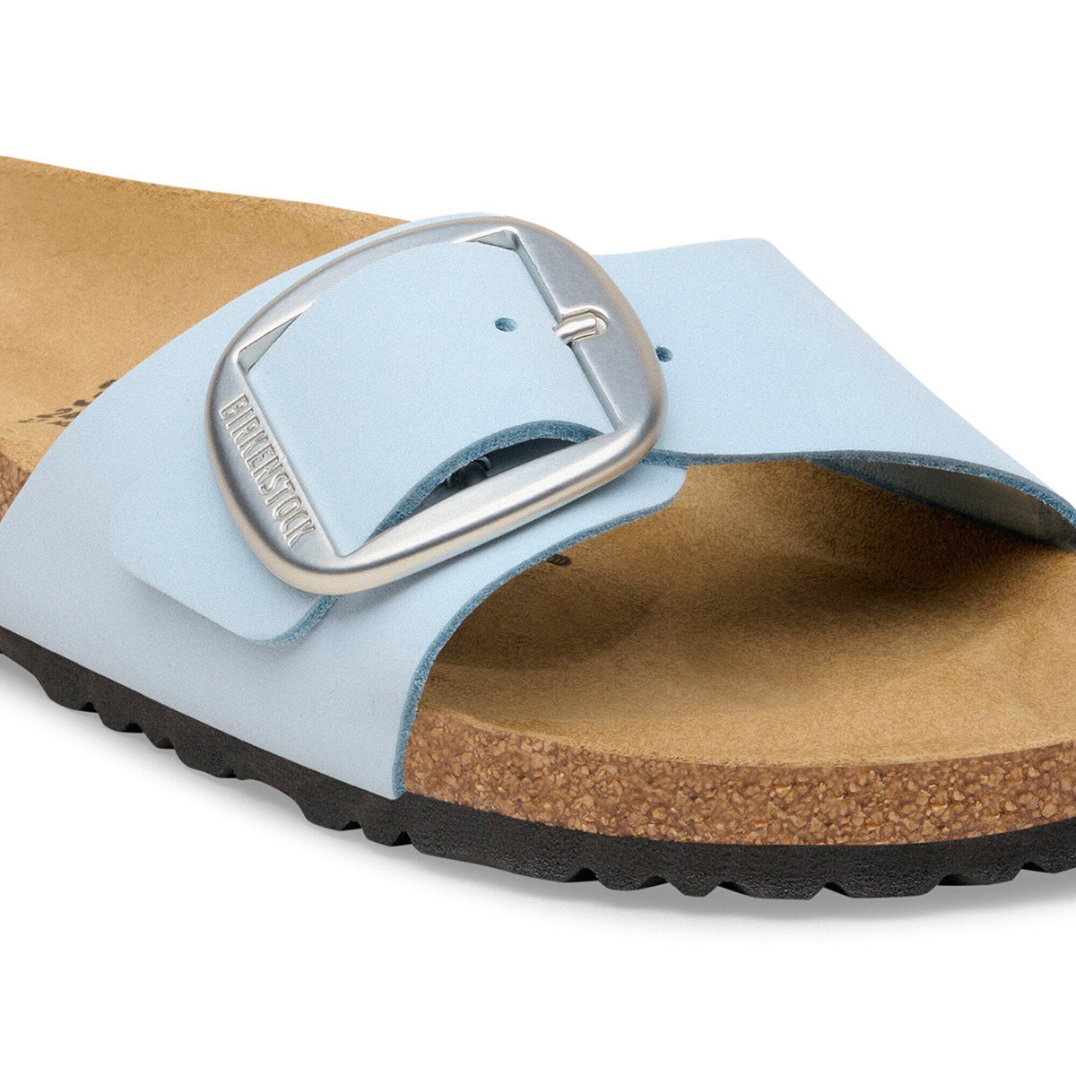 Madrid Big Buckle Nubuk Leather