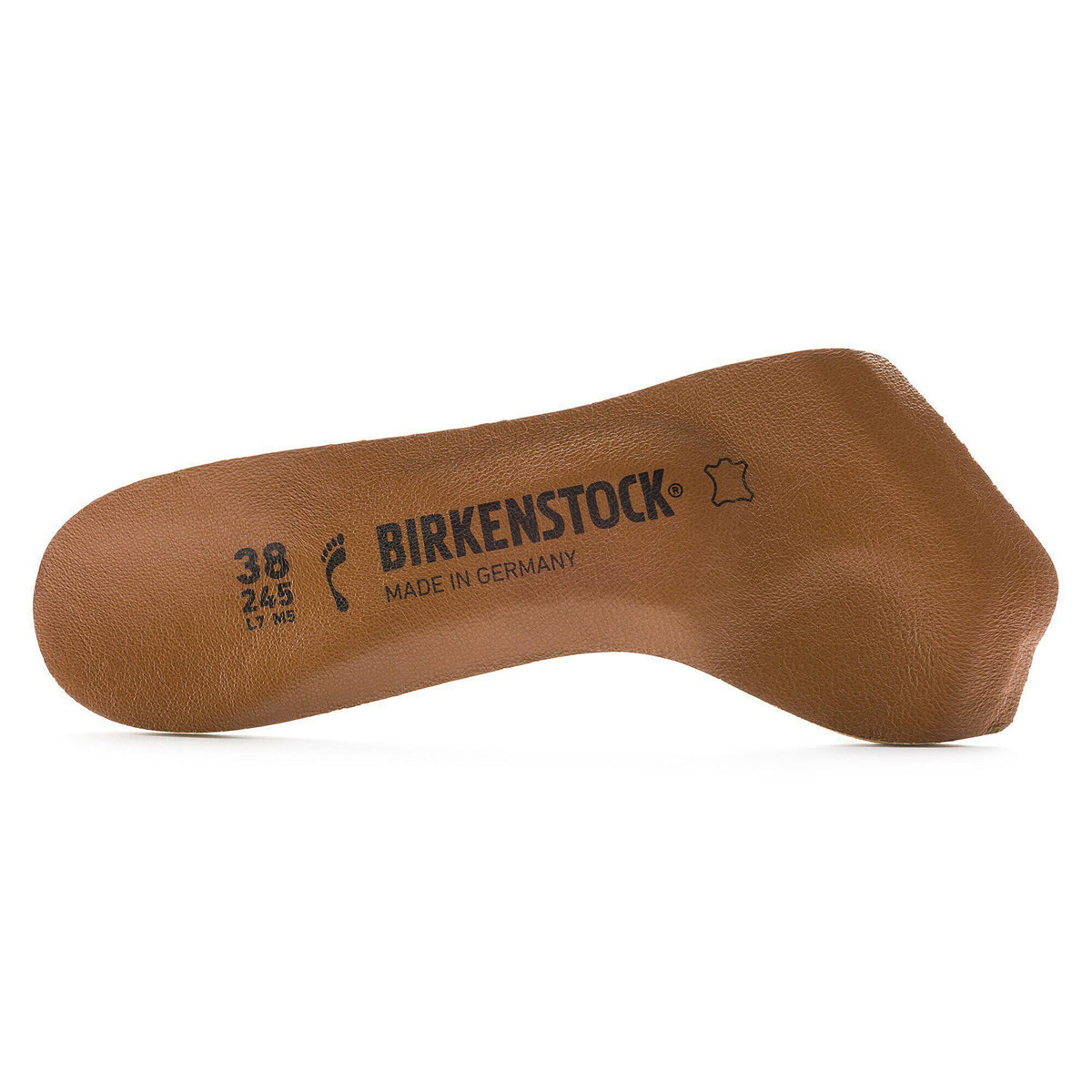 Comfort Toeless Insole Leather Natural Leather
