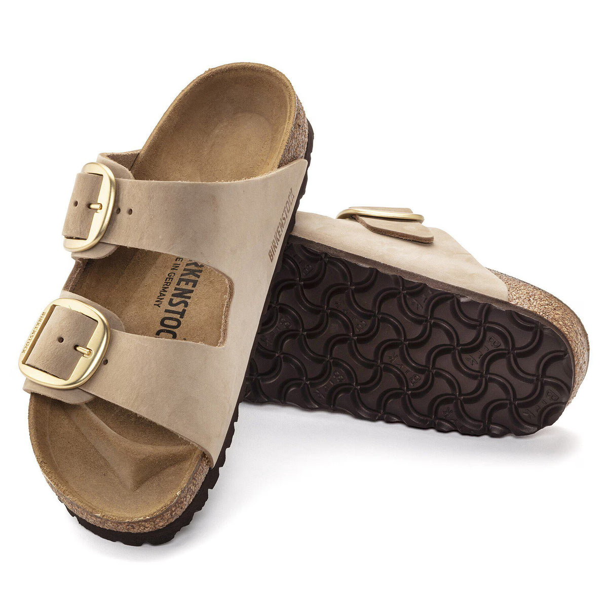 Arizona Big Buckle Nubuk Leather