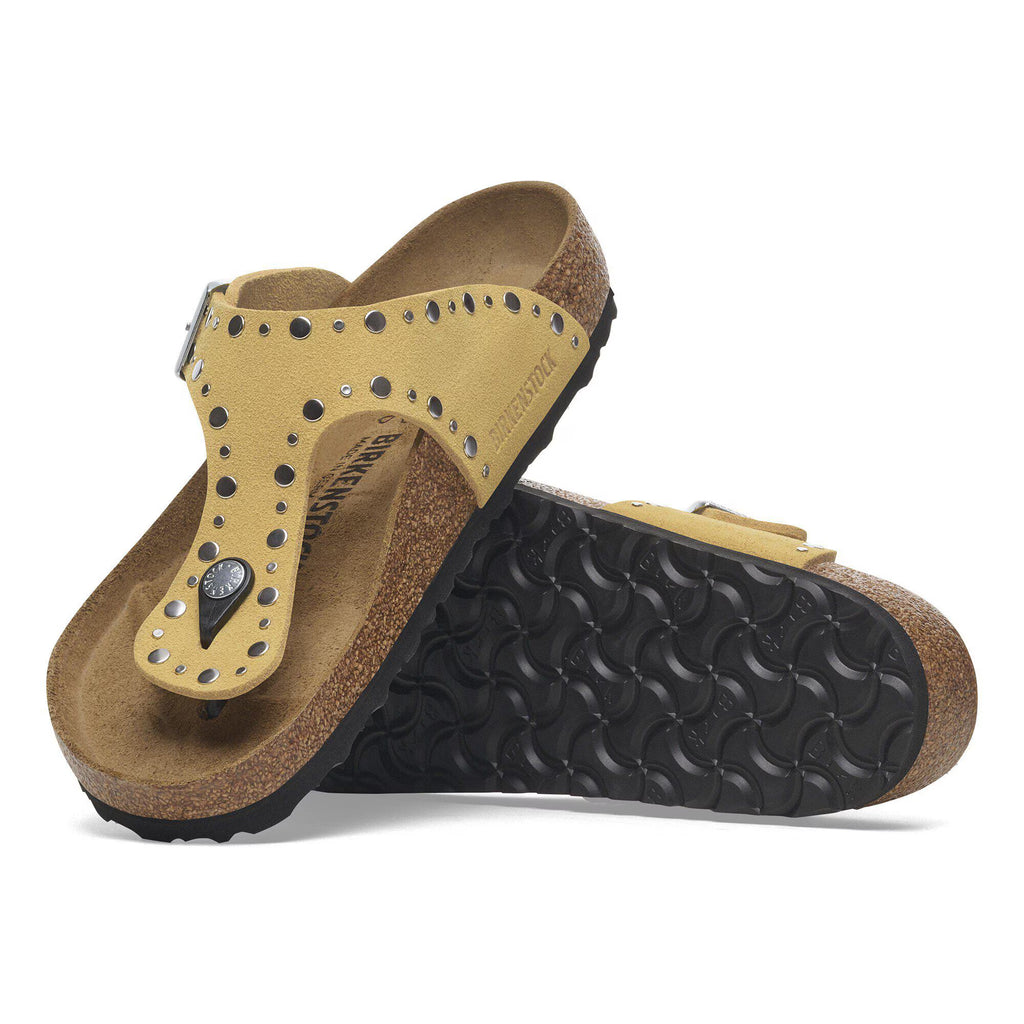 Gizeh Rivet Suede Leather