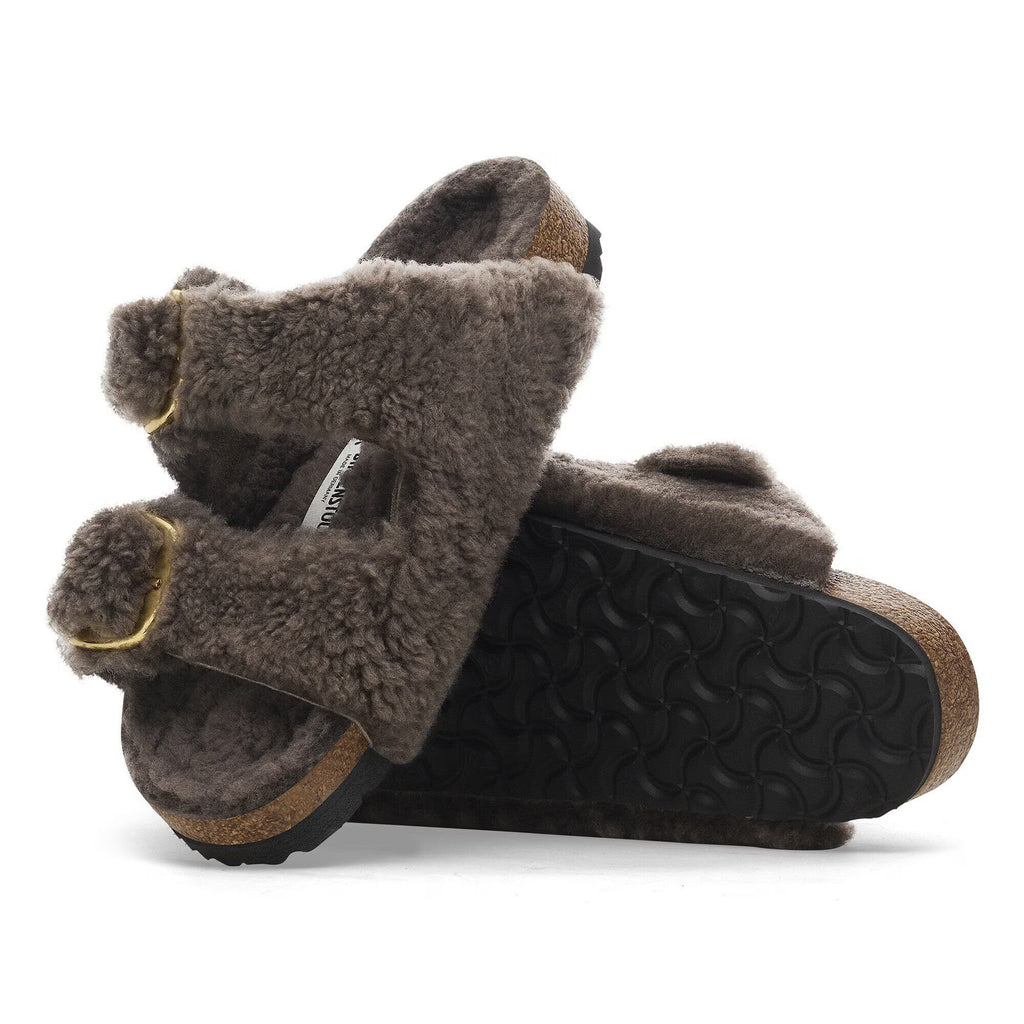 Arizona Big Buckle Fur Concrete Gray