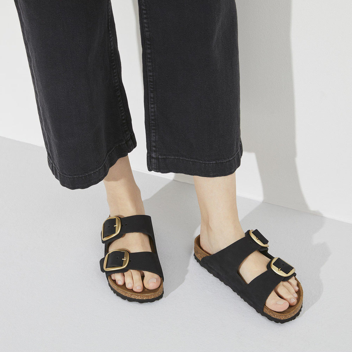 Arizona Big Buckle Nubuk Leather
