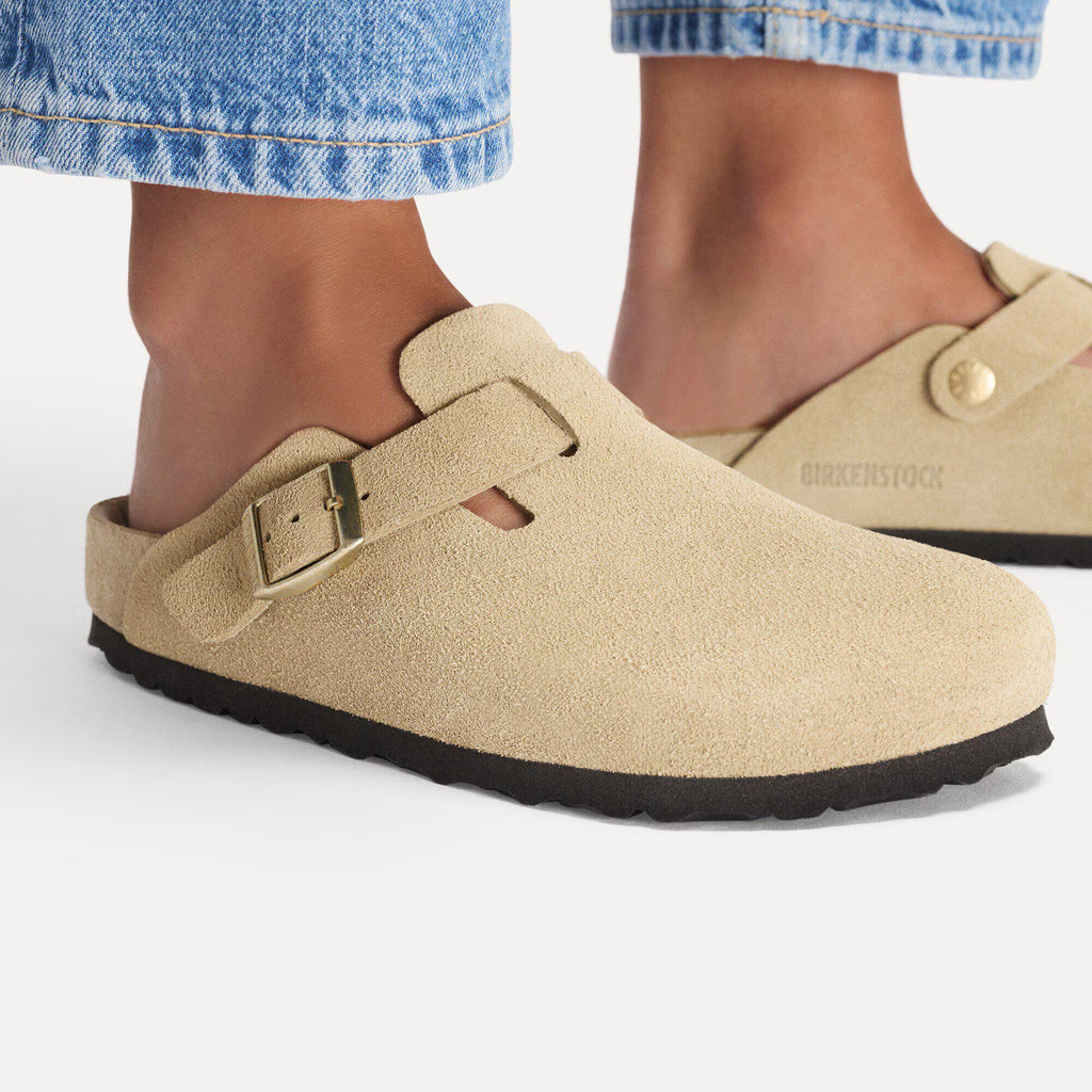Boston BS Suede Leather