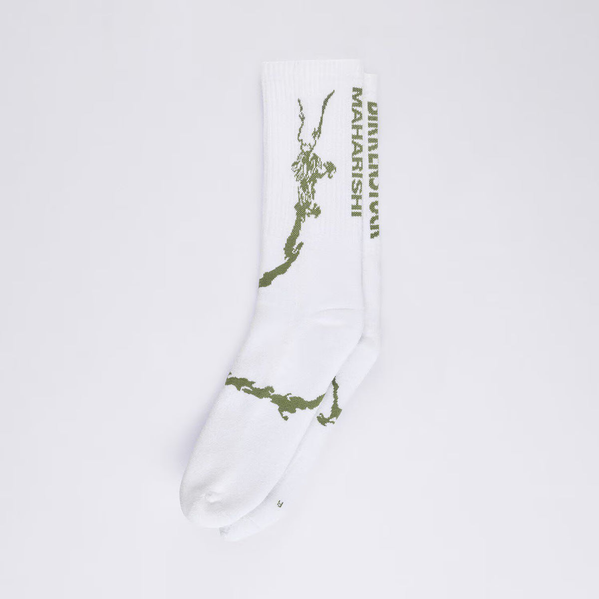 Maharishi Tabi Sports Socks Cotton/Polyamid/Elastane white