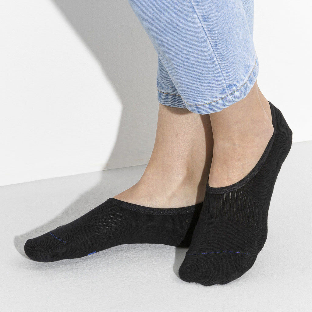 Cotton Sole Invisible Women Cotton/Polyamid/Elastane Black