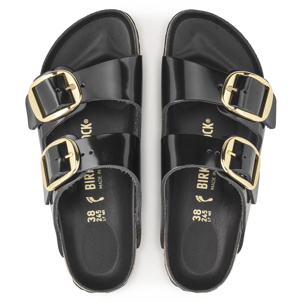 Arizona Big Buckle Natural Leather Patent