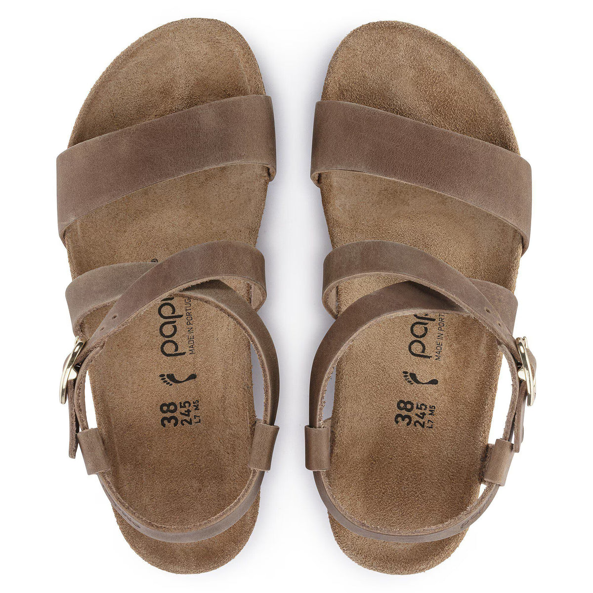 Sibyl Ring-Buckle Natural Leather