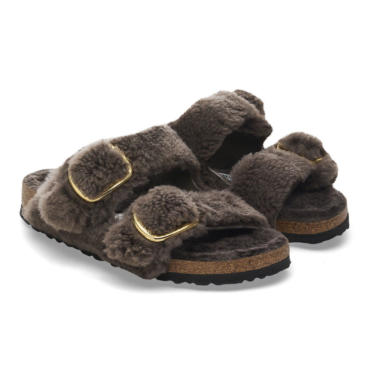 Arizona Big Buckle Fur Concrete Gray