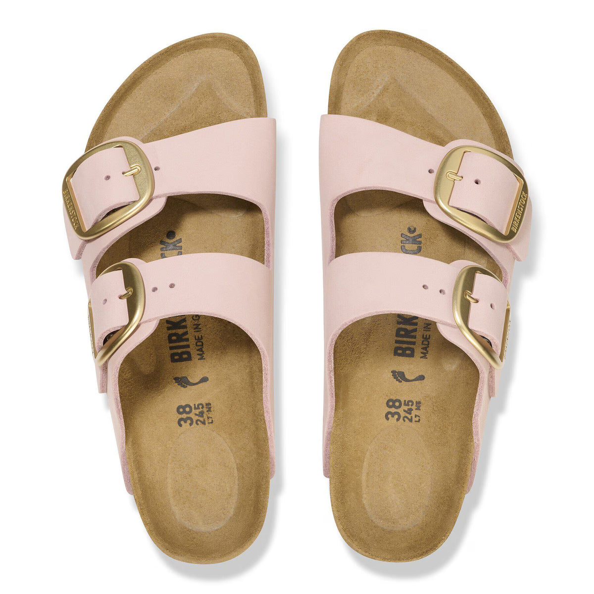 Arizona Big Buckle Nubuk Leather