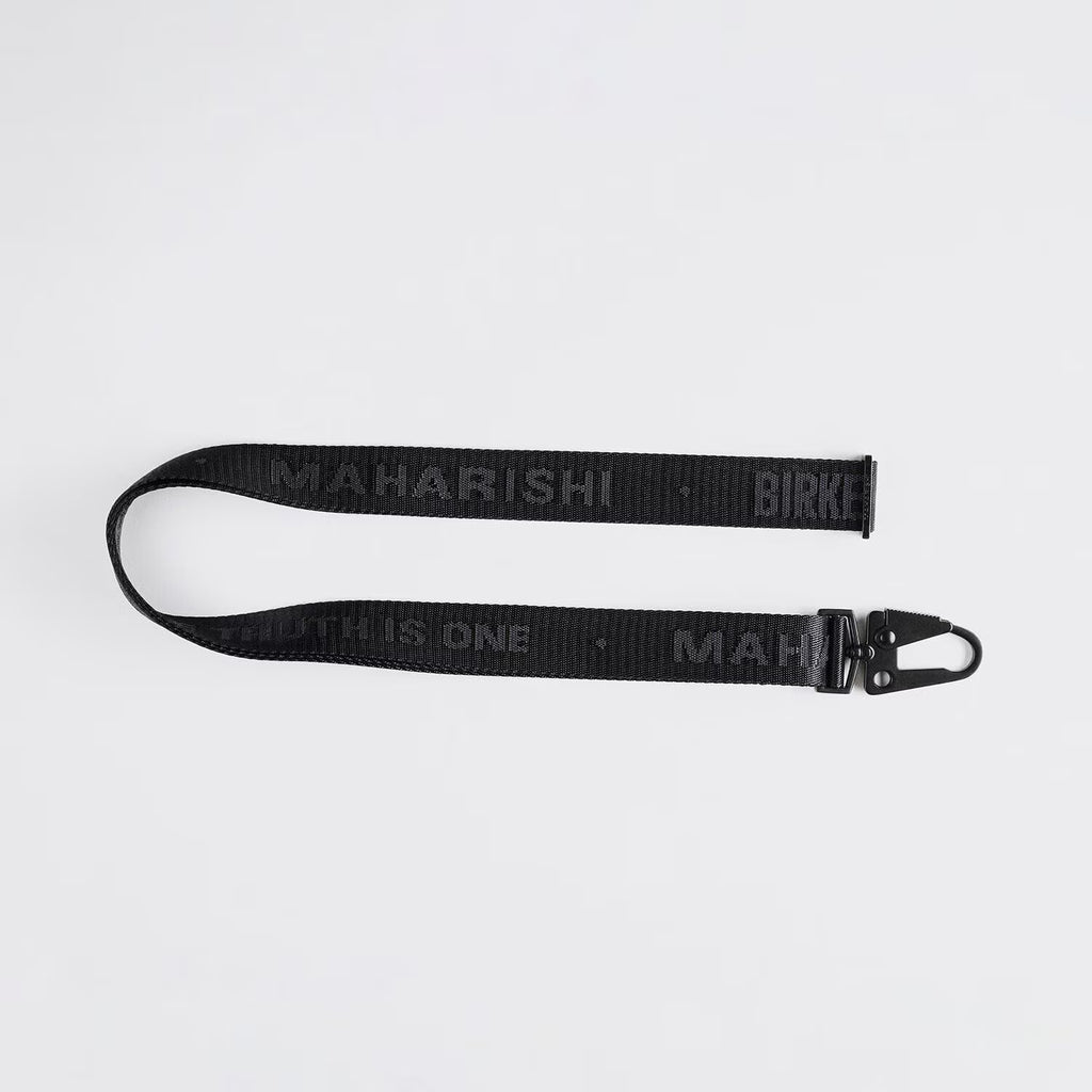 Maharishi Pack Nubuck Leather/Textile Black