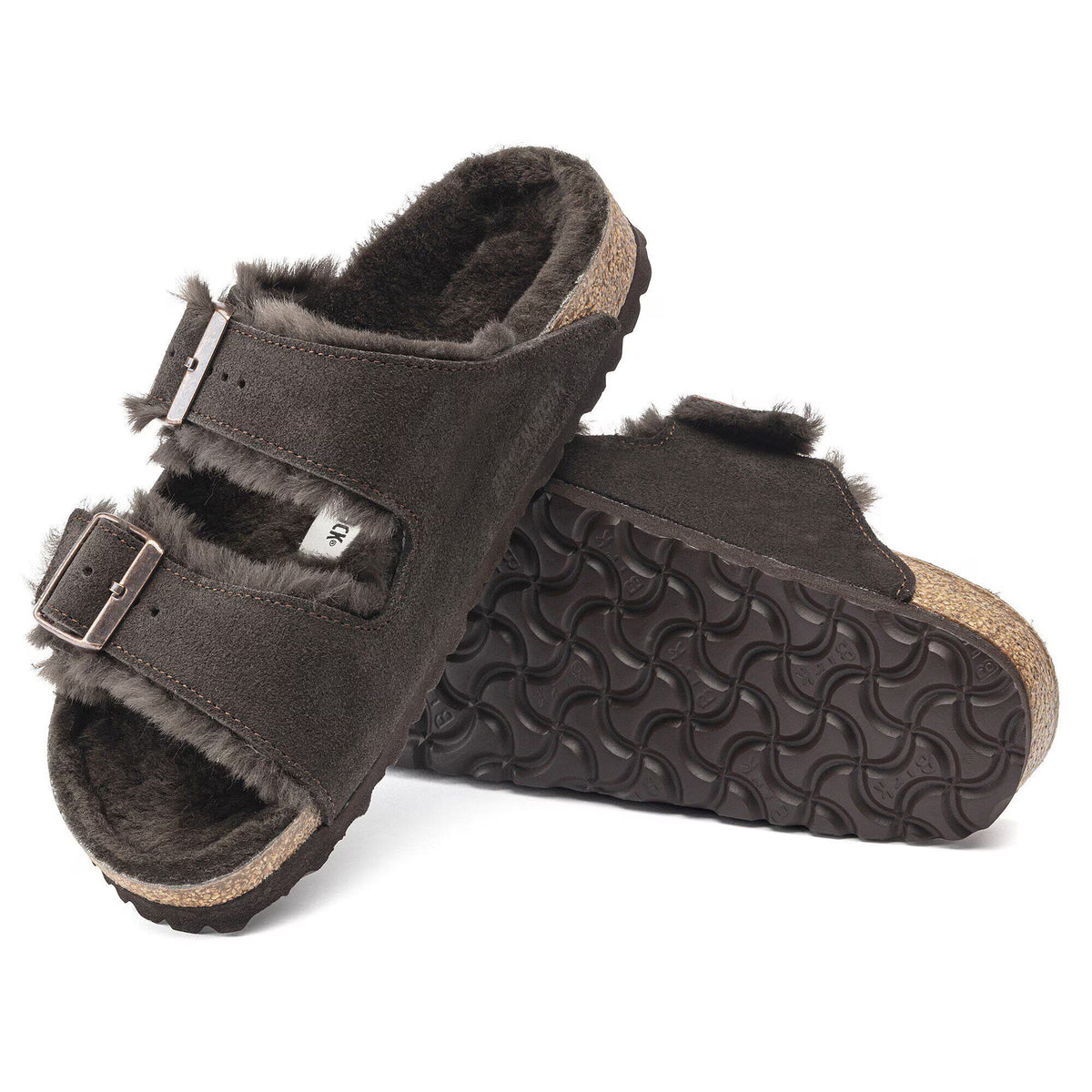 Arizona Shearling Suede Leather