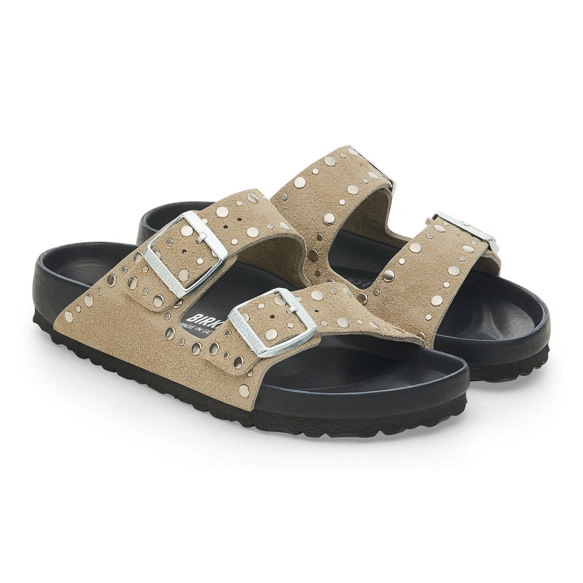 Arizona Rivet Suede Leather