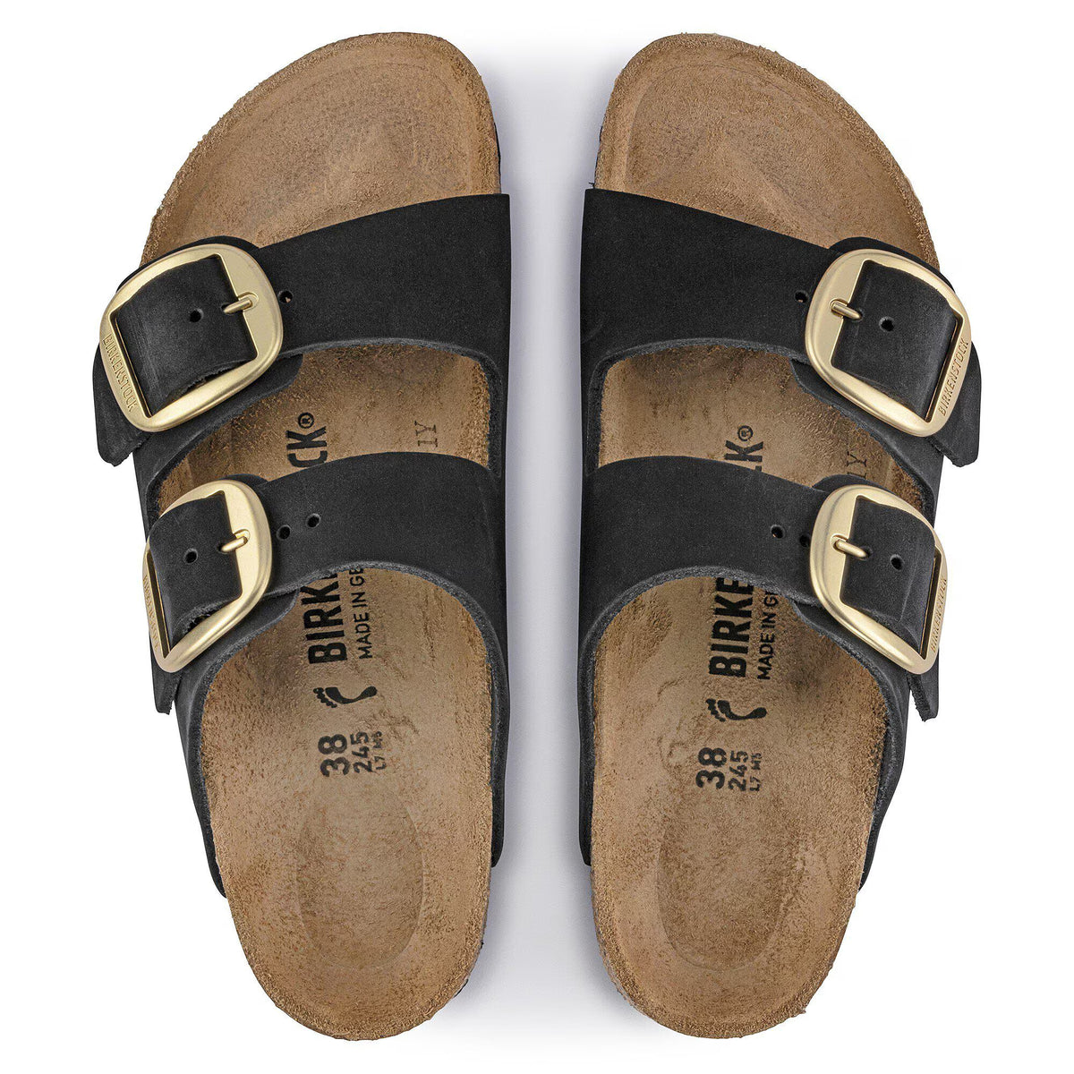 Arizona Big Buckle Nubuk Leather
