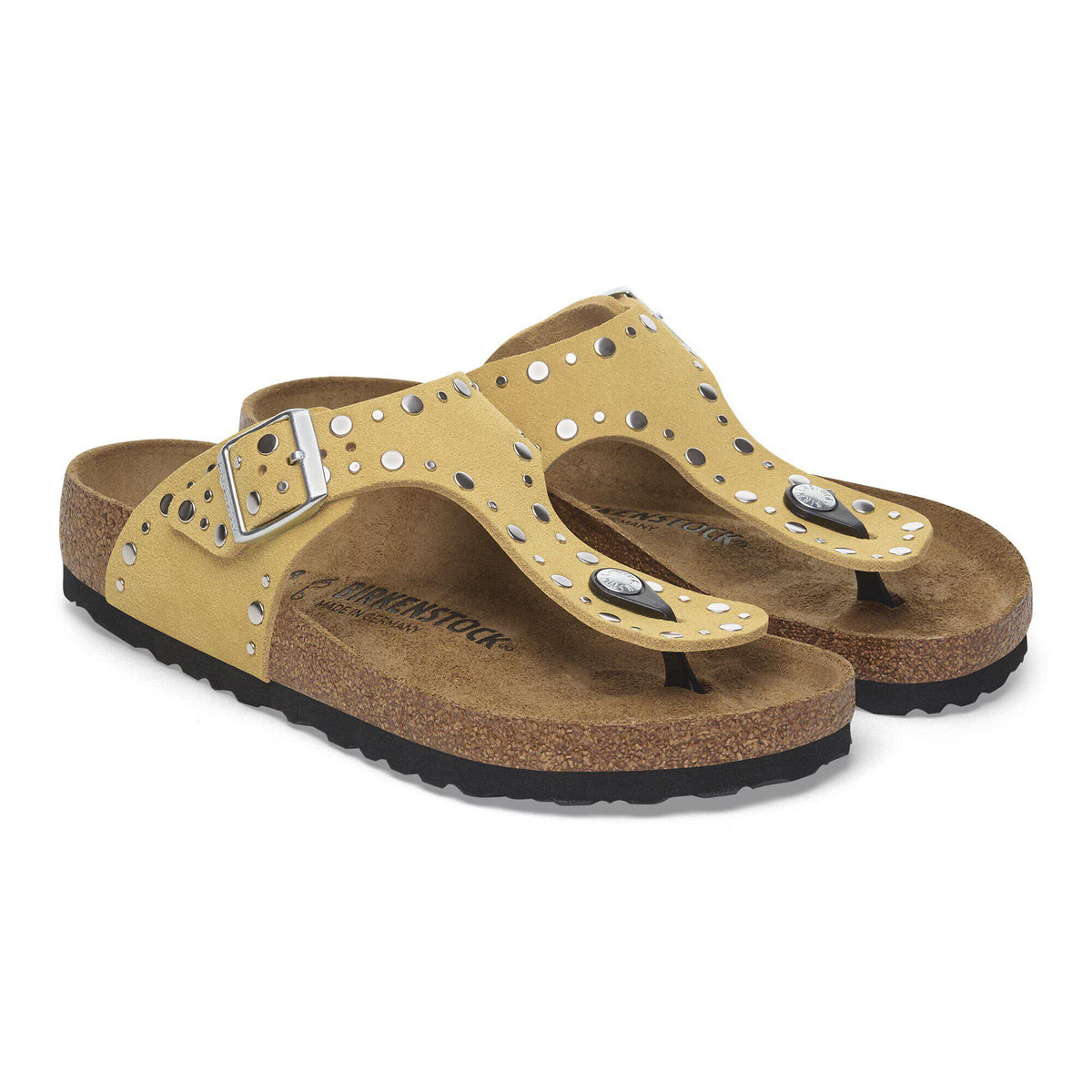 Gizeh Rivet Suede Leather