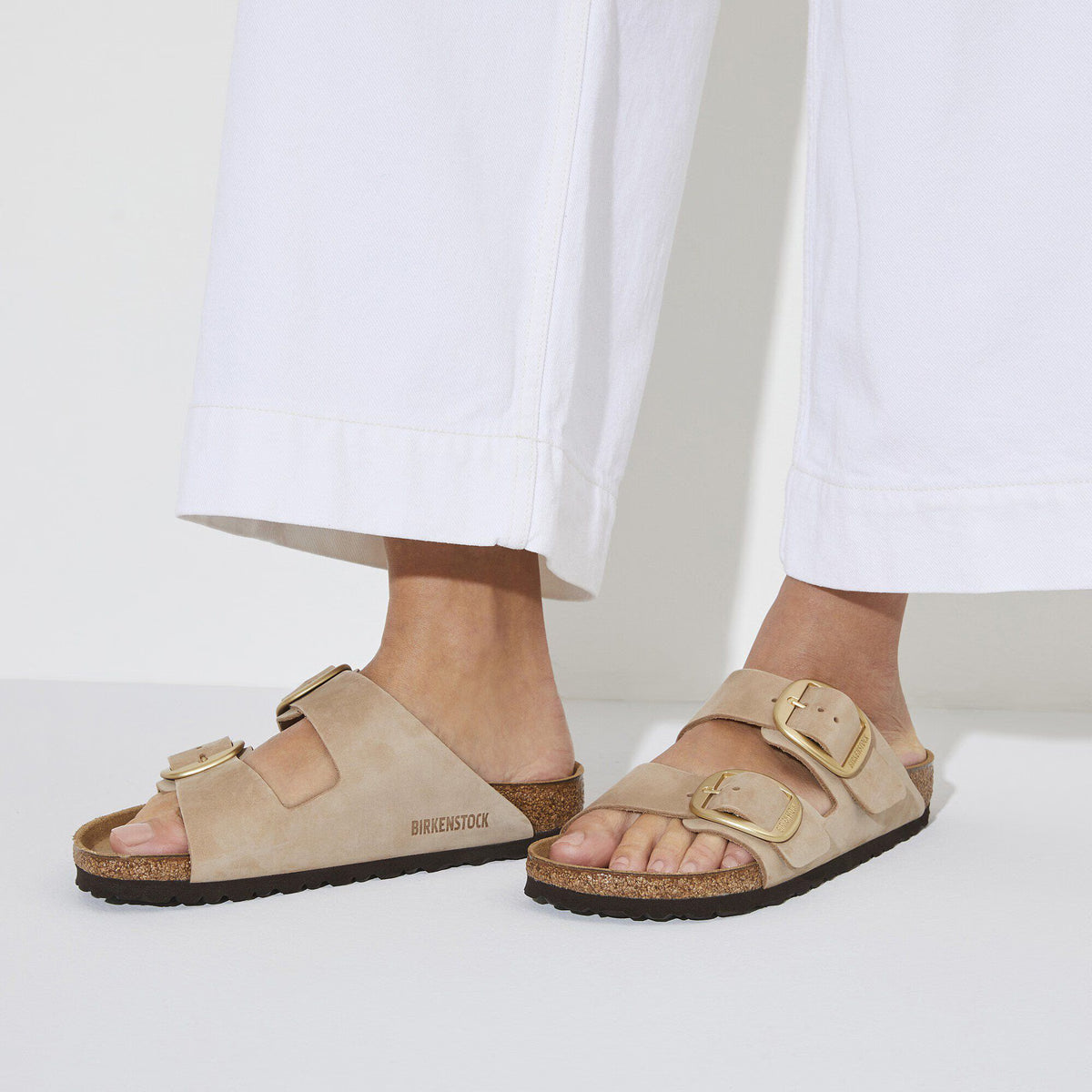 Arizona Big Buckle Nubuk Leather