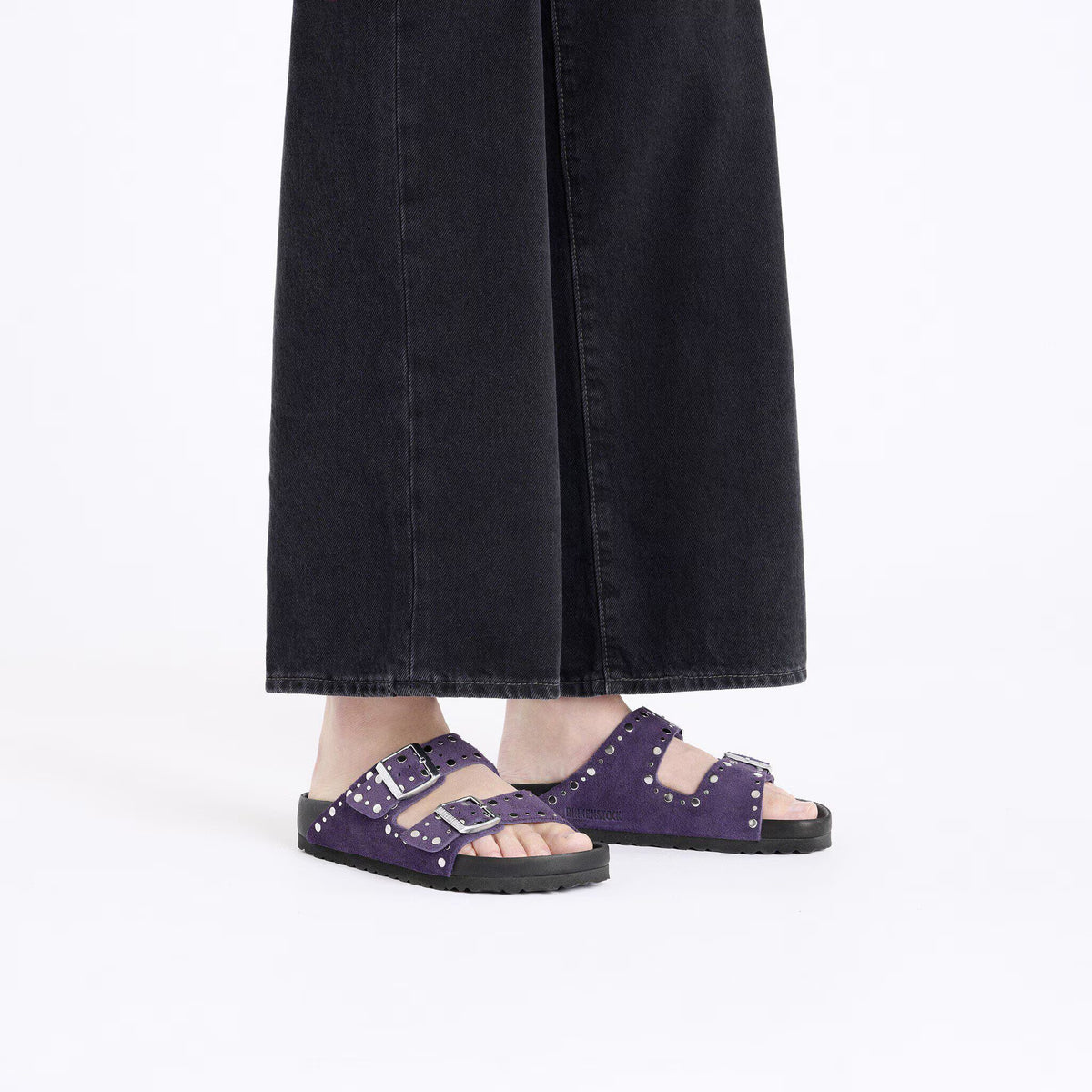 Arizona Rivet Suede Leather