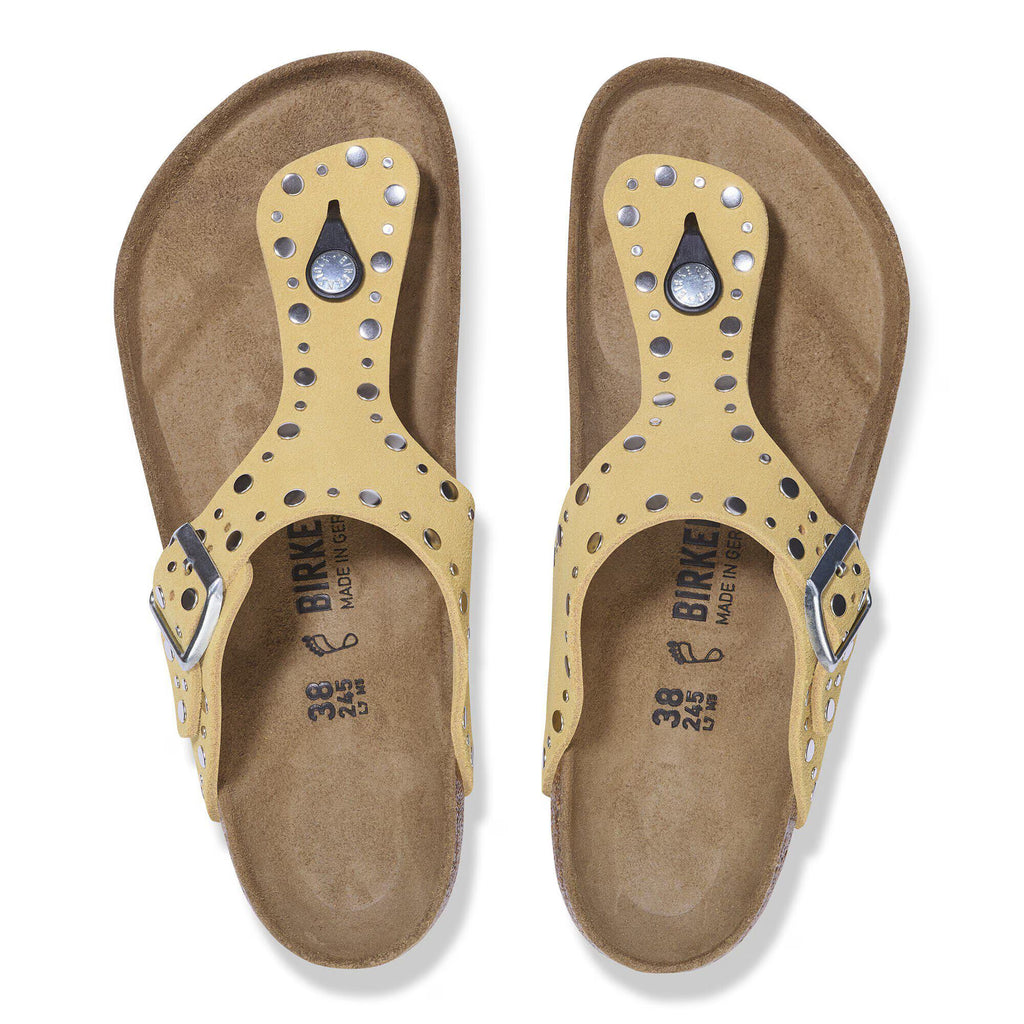 Gizeh Rivet Suede Leather