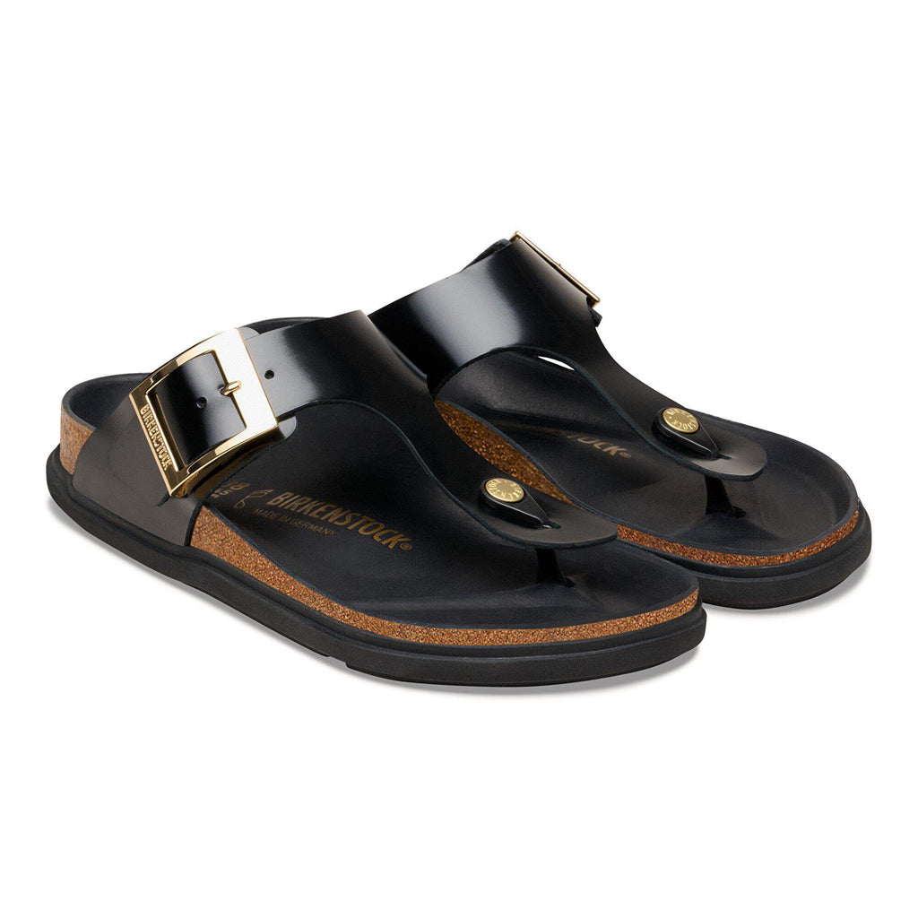 Gizeh Droplet Buckle Natural Leather Patent