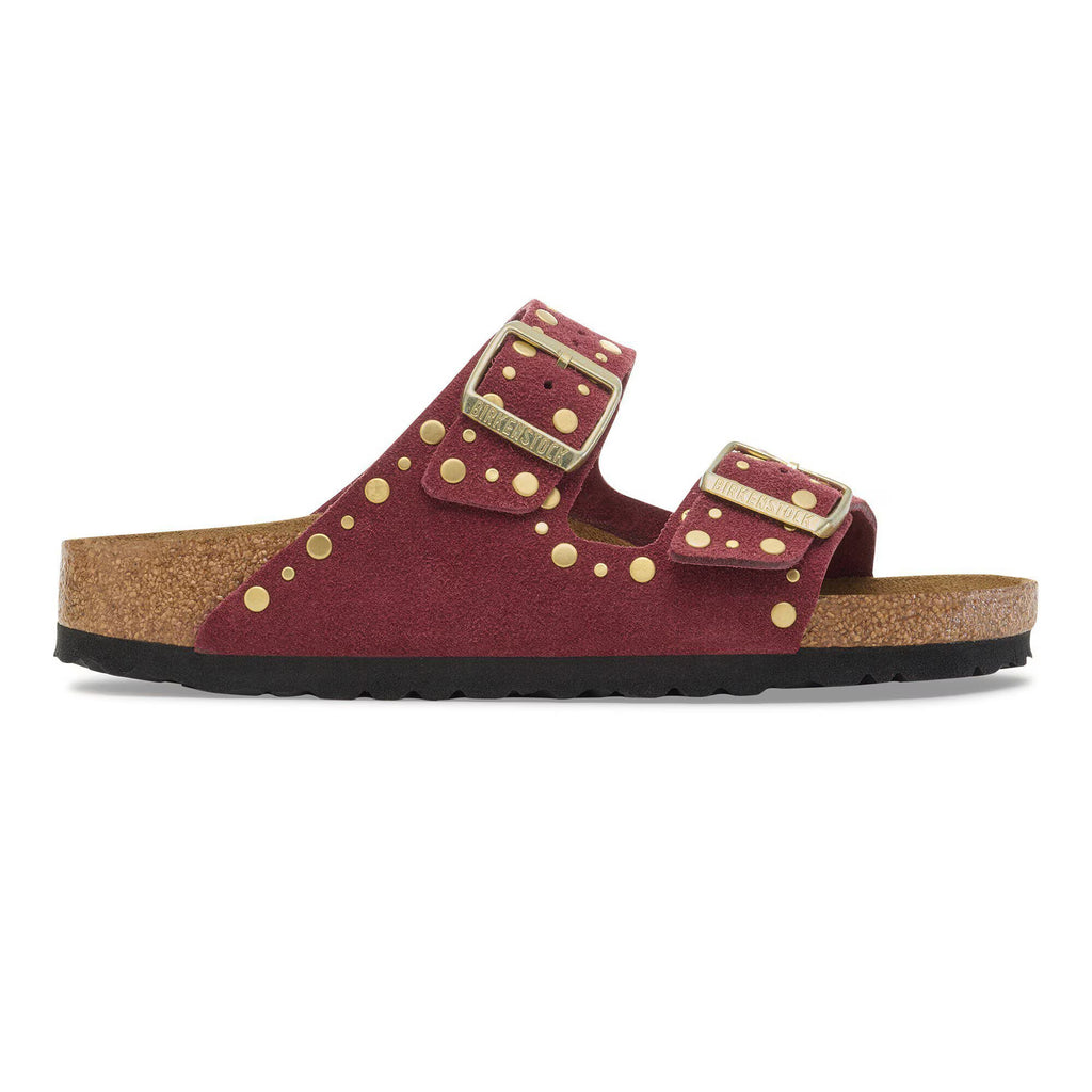 Arizona Rivet Suede Leather