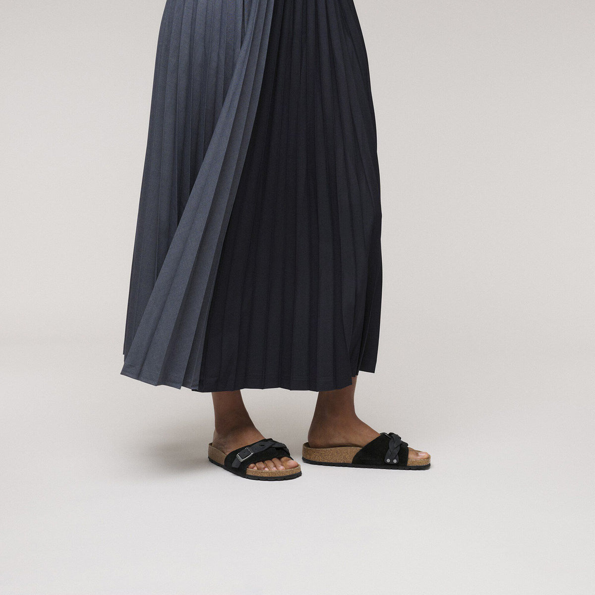 Oita Braided Suede Leather