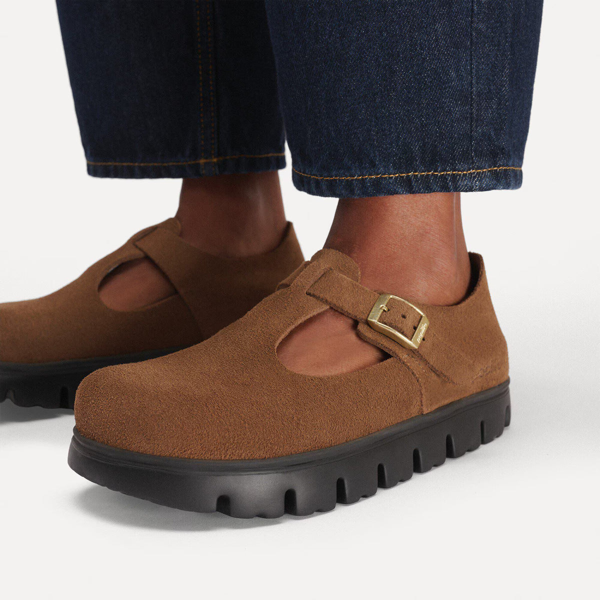 Paris Chunky Suede Leather