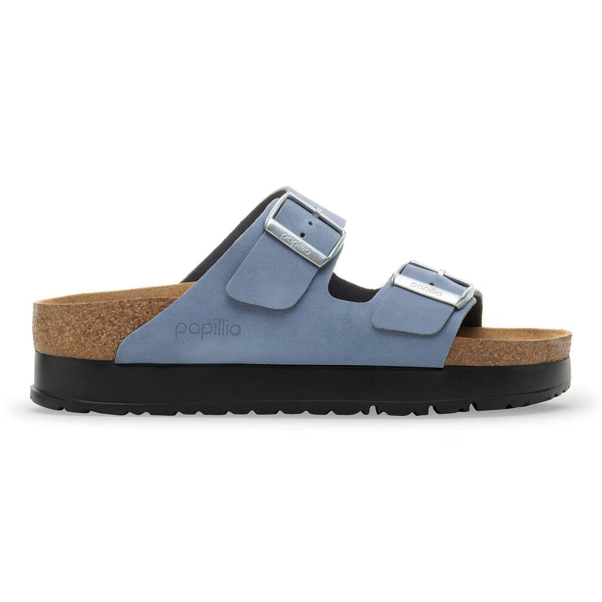 Arizona PAP Flex Platform Nubuk Leather Stone Blue