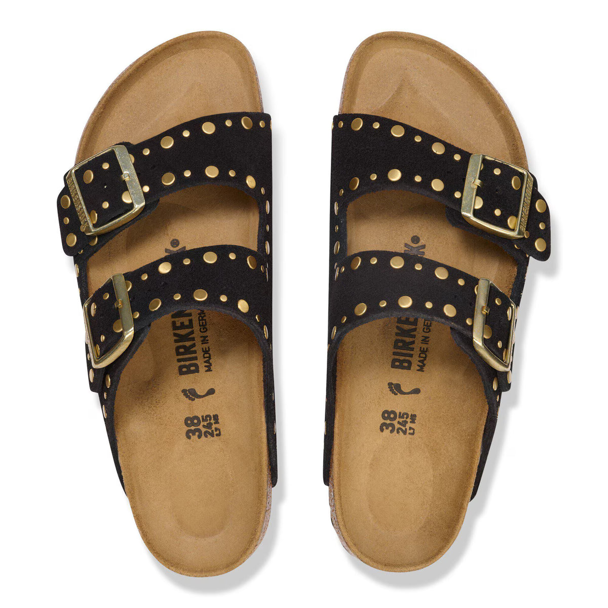 Arizona Rivet Suede Leather