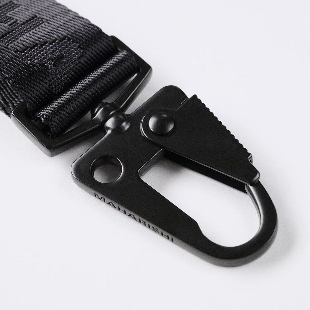 Maharishi Pack Nubuck Leather/Textile Black