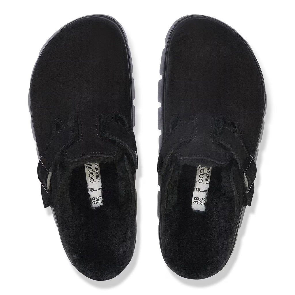 Boston PAP Chunky Shearling Suede Leather