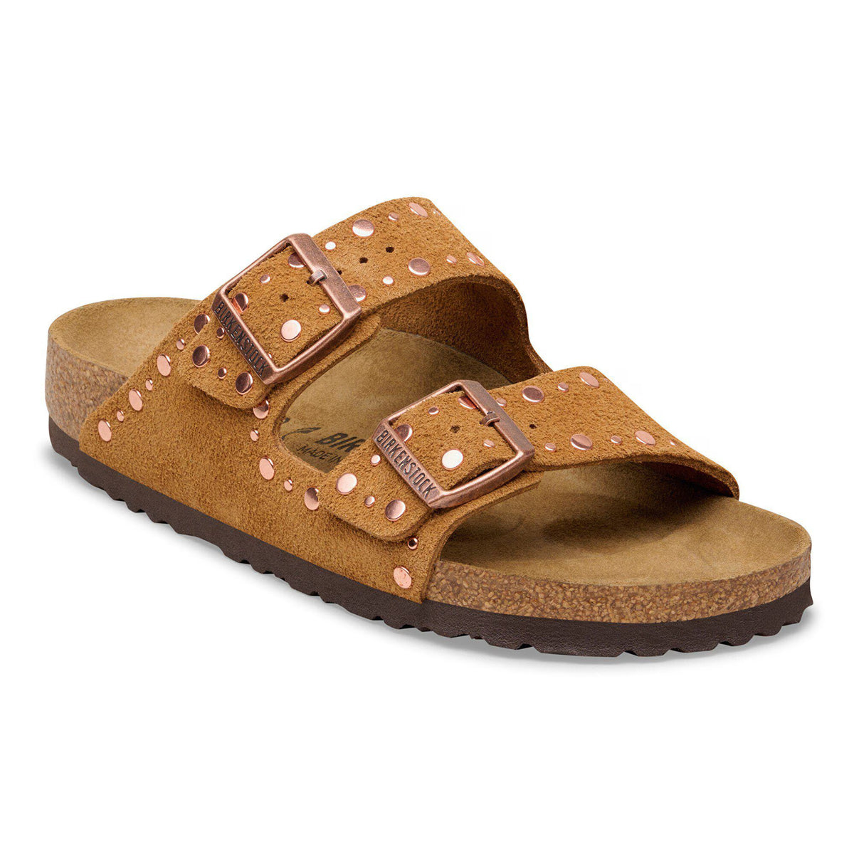 Arizona Rivet Suede Leather